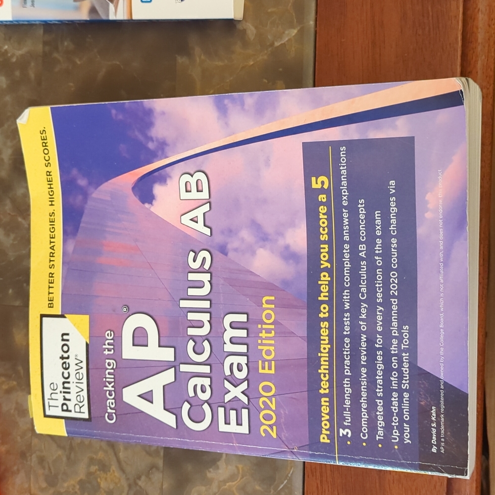 AP Calculus AB Exam 2020 Edition